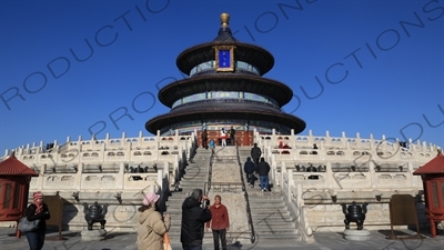 Hall of Prayer for Good Harvests (Qi Nian Dian) in the Temple of Heaven (Tiantan) in Beijing