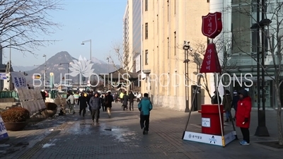 Salvation Army Donations Point in Seoul