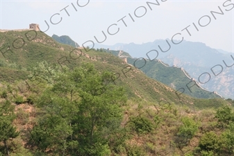 Great Wall of China on the Jinshanling Section of the Great Wall of China