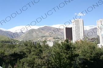 Alborz Mountains outside Tehran