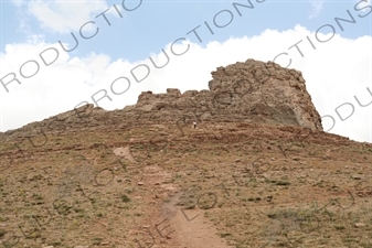 Volcano at Takht-e Soleyman