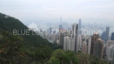 Victoria Peak in Hong Kong