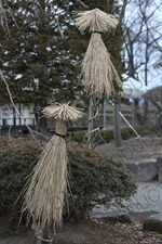 Rice Protectors in Matsumoto Castle in Matsumoto