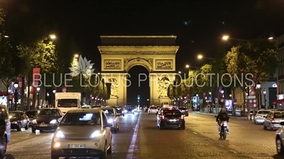 Avenue des Champs-Élysées in Paris