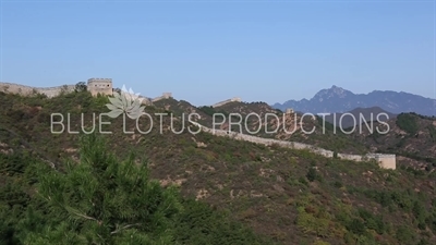 Open Tower (Changlouzi) and Sifang Terrace (Sifang Tai) on the Great Wall of China near Beijing