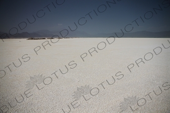 Salt Flats around Lake Assal in Djibouti