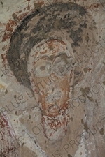 Fresco of a Priest on a Church next to Lake Tana