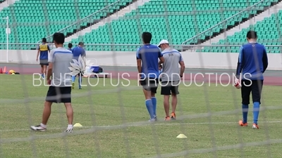 Sven Goran Eriksson at Guangzhou R&F (Rich and Force) Training Ground