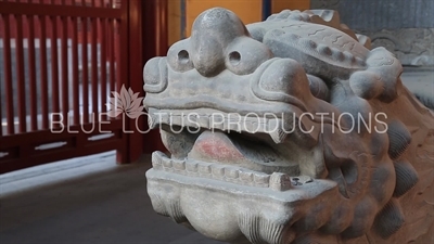 Stone Tablet Housing Pavilion (Beiting) in the Confucius Temple in Beijing