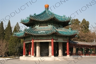 Lanting Eight Column Pavilion (Lanting Bazhu Ting) in Zhongshan Park in Beijing