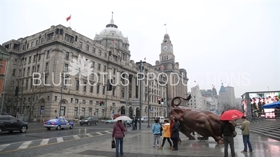 The Bund (Waitan) in Shanghai