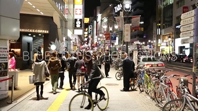 Street in Shibuya in Tokyo