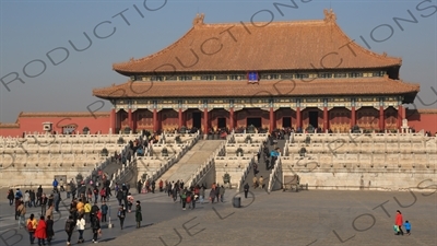 Hall of Supreme Harmony (Taihe Dian) in the Forbidden City in Beijing