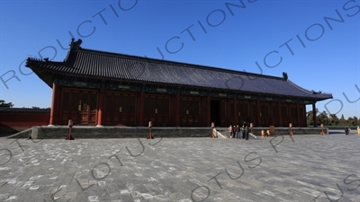 East Annex in the Hall of Prayer for Good Harvests (Qi Nian Dian) Complex in the Temple of Heaven (Tiantan) in Beijing