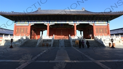 Gate of Prayer for Good Harvests (Qi Nian Men) in the Temple of Heaven (Tiantan) in Beijing