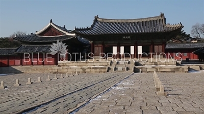 Myeongjeong Hall (Myeongjeongjeon) at Changgyeong Palace (Changgyeonggung) in Seoul