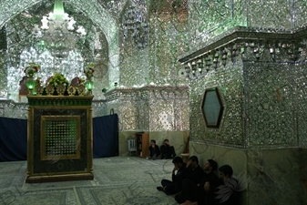 Tomb of Ahmad and Muhammad in the Shah Cheragh Mosque in Shiraz