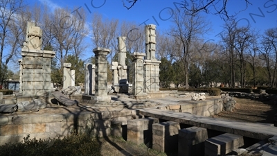 Belvedere (Fangwai Guan) in the Old Summer Palace in Beijing