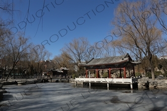 Southwest Waterscape Area in Ritan Park in Beijing