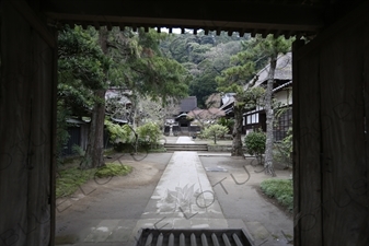 Shariden Hall and Garden in Engaku-ji in Kamakura