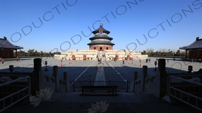 Hall of Prayer for Good Harvests (Qi Nian Dian) in the Temple of Heaven (Tiantan) in Beijing