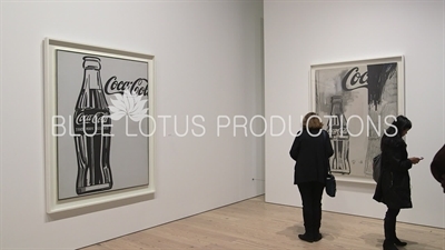 'Coca-Cola [3]' and 'Coca-Cola [2]' on Display in the 'Andy Warhol - From A to B and Back Again' Exhibition at the Whitney in New York City