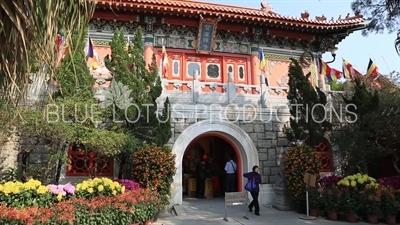 Po Lin Monastery on Lantau Island