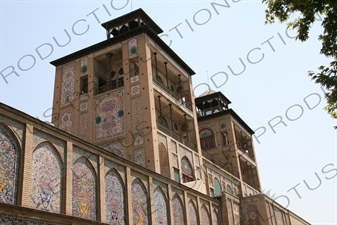 Edifice of the Sun (Shams ol Emareh) in the Golestan Palace in Tehran