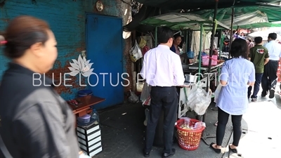 Food Stall in the Nana Area of Bangkok