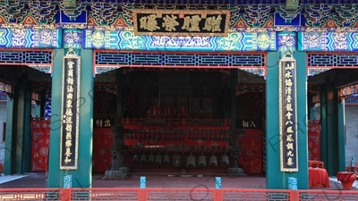 Theatre in the Garden of Virtue and Harmony (Deheyuan) in the Summer Palace in Beijing