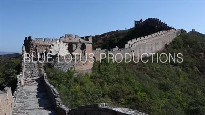 Yaogou Building/Tower (Yaogou Lou) and Unnamed Building/Tower (Wuming Lou) on the Jinshanling Section of the Great Wall of China