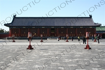 East Annex Hall in the Temple of Heaven (Tiantan) in Beijing