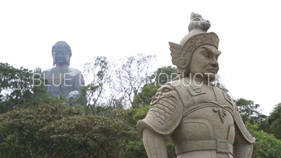 Twelve Divine Generals and Tian Tan/Big Buddha on Hong Kong Island