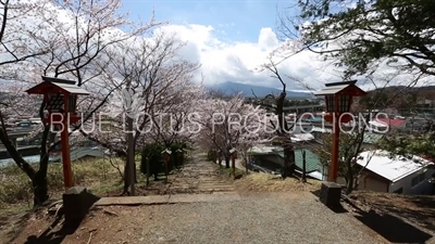 Arakura Sengen Shrine Entrance in Fujiyoshida