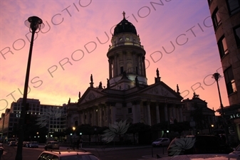 New Church/German Church (Neue Kirche/Deutscher Dom) in Gendarmenmarkt in Berlin