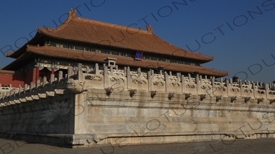 Hall of Supreme Harmony (Taihe Dian) in the Forbidden City in Beijing