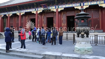 Hall of Benevolence and Longevity (Renshoudian) in the Summer Palace in Beijing