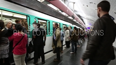 Madeleine Metro Station in Paris