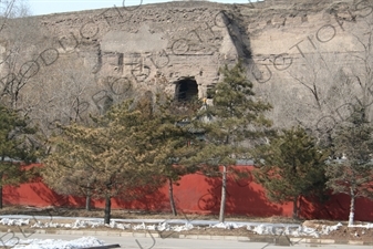 Yungang Grottoes (Yungang Shiku) near Datong in Shanxi Province