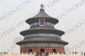 Hall of Prayer for Good Harvests (Qi Nian Dian) in the Temple of Heaven (Tiantan) in Beijing