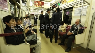 Tokyo Metro Train Carriage