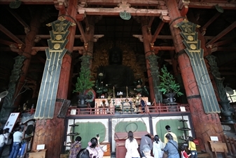 Big Buddha (Daibutsu) of Todaiji in Nara