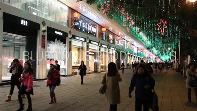 Nathan Road in Kowloon