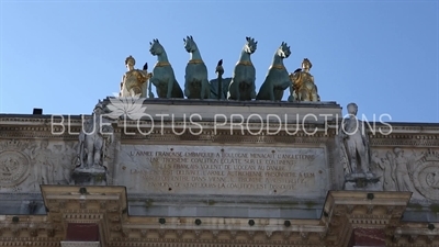 Arc de Triomphe du Carrousel in Paris