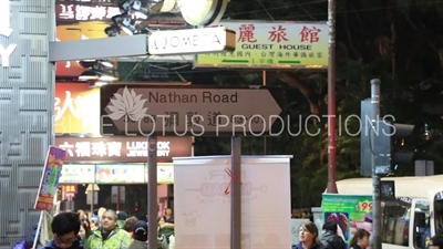 Nathan Road in Kowloon