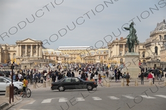 Palace of Versailles (Château de Versailles) in Versailles