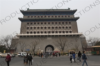 Qianmen/Zhengyangmen Archery Tower in Beijing