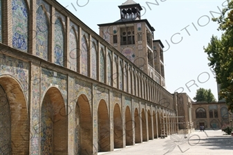 Edifice of the Sun (Shams ol Emareh) in the Golestan Palace in Tehran