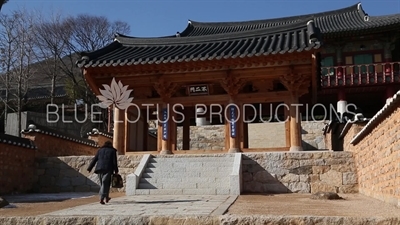 Buri Gate (Burimun) at Beomeosa Temple in Busan