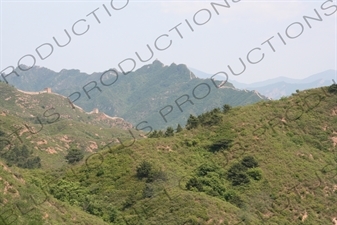 Great Wall of China at the Shalingkou Pass near Beijing